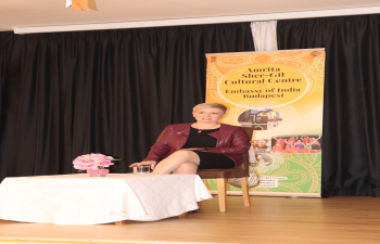 Lecture of Dr Aniko Kotroczo during Women's Day Celebration