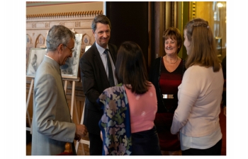 ANNIVERSARYCELEBRATION OF MAHATMA GANDHIJI  SPEAKER KOVER INAUGURATES CELEBRATION IN HUNGARIAN PARLIAMENT