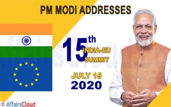 Opening Remarks of PM Modi for EU-India Summit