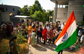 78th Independence Day Celebrations at Embassy of India