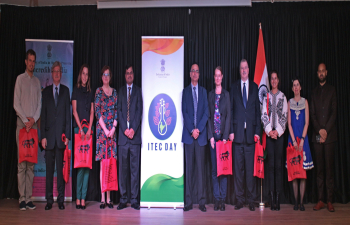 ITEC Day 2024 was celebrated in the Embassy on 27.09.2024. SS (Pol), Praveen Kumar addressed the gathering and highlighted the significance of ITEC scholarship to enhance India-Hungary relation.